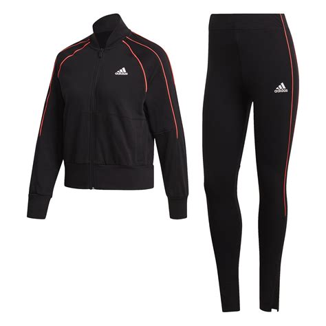 adidas rood zwart wit jack glans|adidas trainingspak dames.